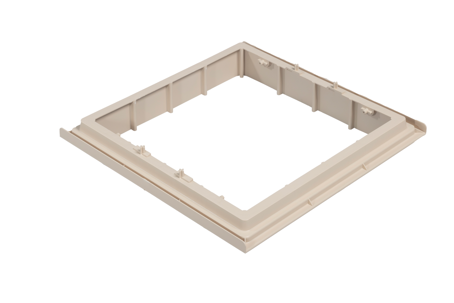 hoher MPK Oberrahmen 40x40 cm beige
