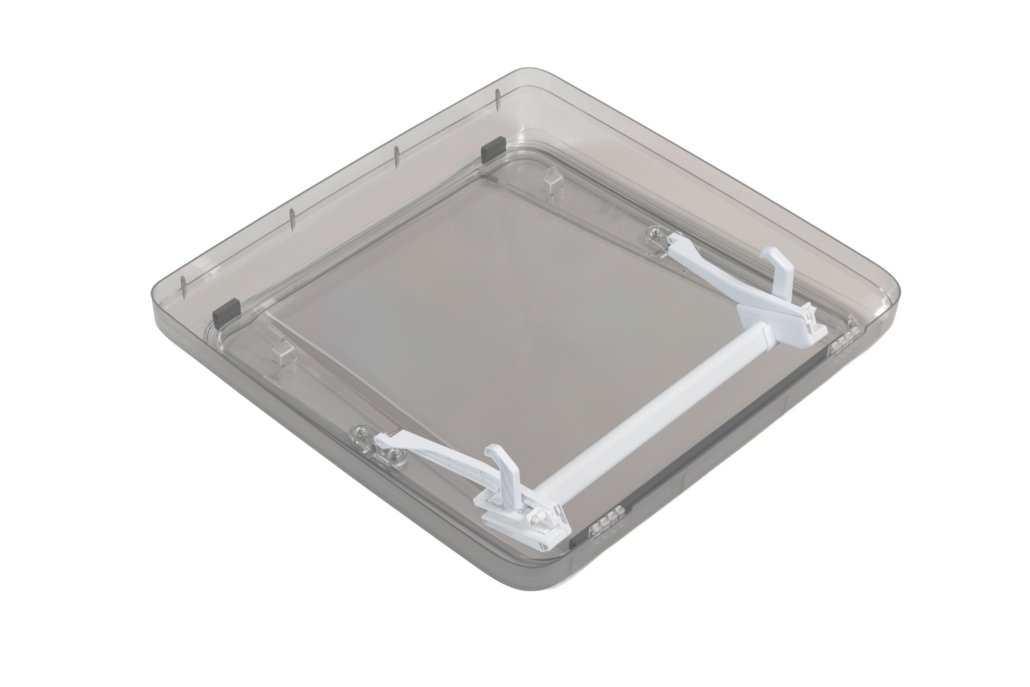 MPK Ersatzhaube mit Dauerbelüftung 150cm² und Öffnungsmechanismus signalweiß