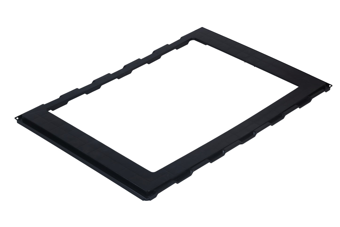 MPK Adapterrahmen 700x500mm in schwarz für Dachhauben, kompatibel mit Fiat Ducato