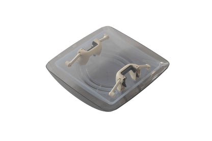 MPK Ersatzhaube für Dachhauben Modell VisionVent S mit cremeweißen Griffen