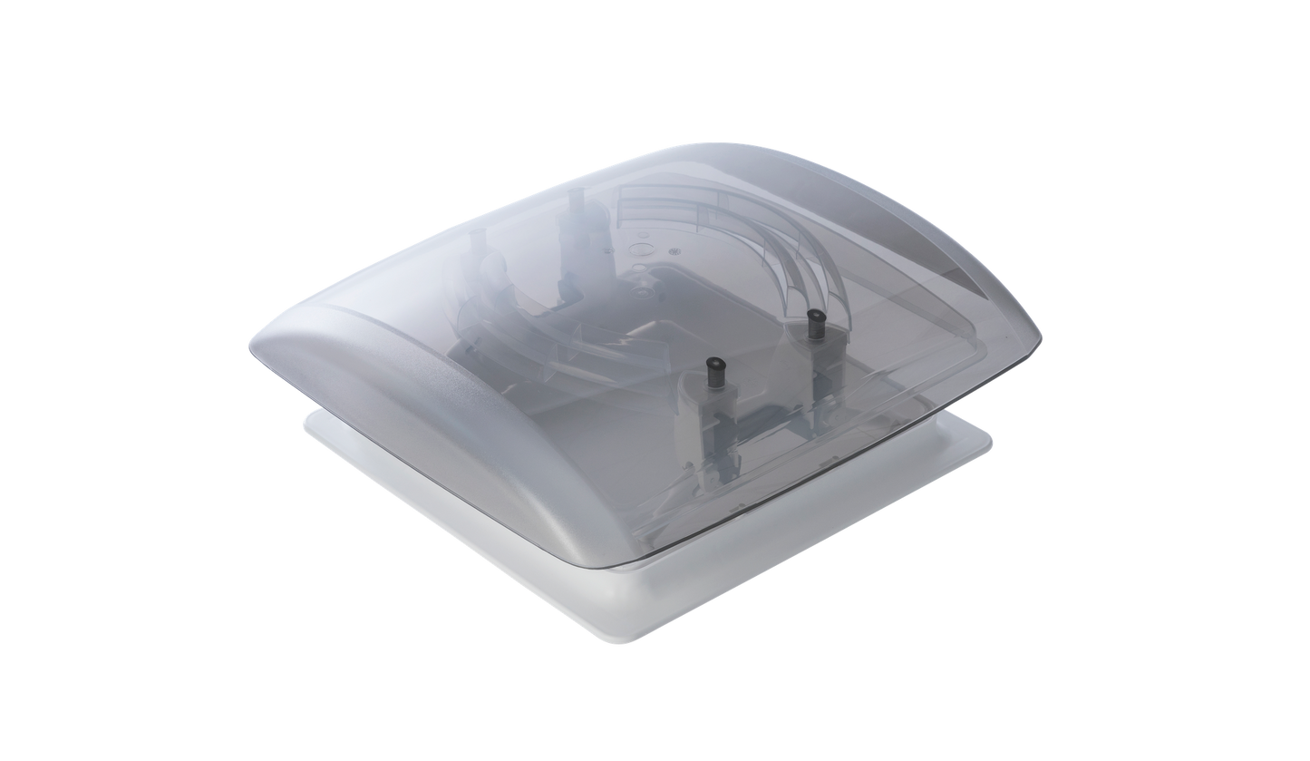 offene MPK Dachhaube VisionVent S in signalweiß