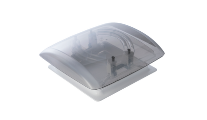 offene MPK Dachhaube VisionVent S in signalweiß