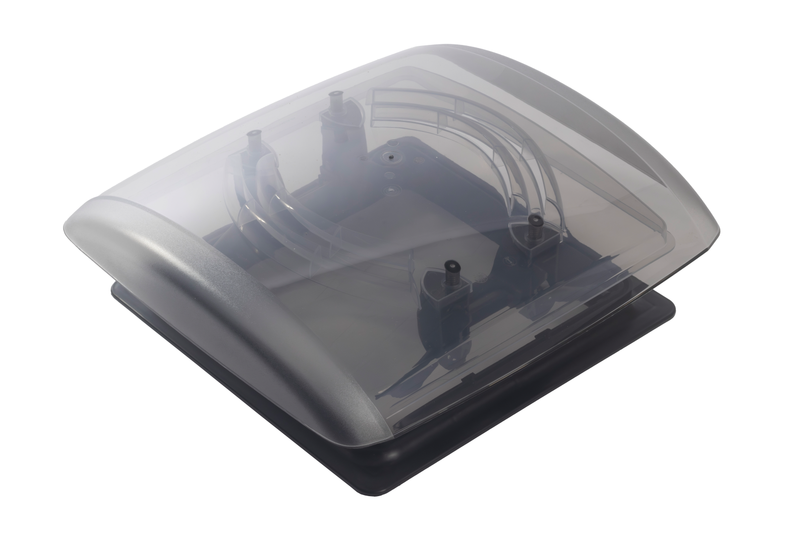 offene MPK Dachhaube VisionVent S in schwarz 