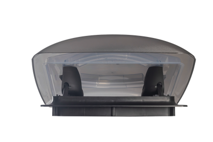 halb offene MPK Dachhaube VisionVent S in schwarz 