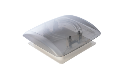 offene MPK Dachhaube VisionVent S in cremeweiß