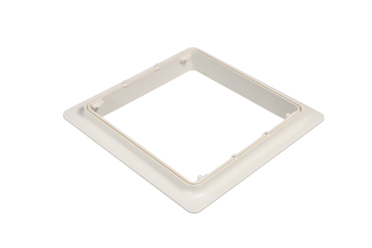 MPK Oberrahmen 28x28 cm cremeweiß