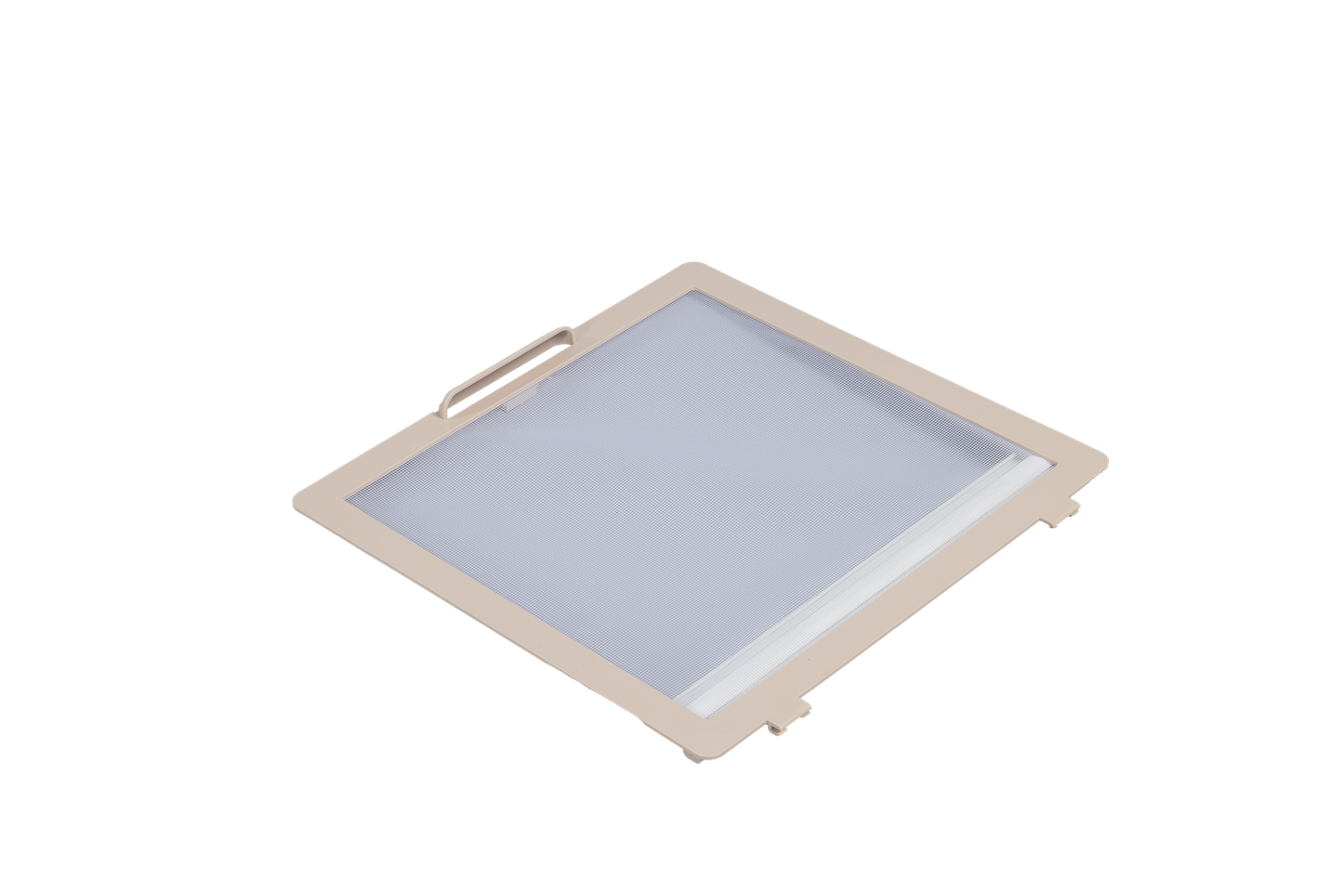 MPK Moskitonetzrahmen für 280x280 mm Dachhauben in beige mit Rollo