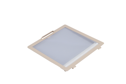 MPK Moskitonetzrahmen für 280x280 mm Dachhauben in beige mit Rollo
