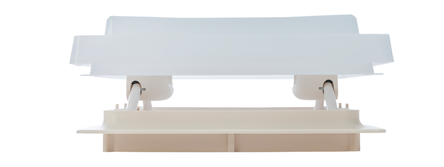 offene MPK Dachhaube Modell 29  in cremeweiß