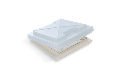 gekippte MPK Dachhaube Modell 29  in cremeweiß