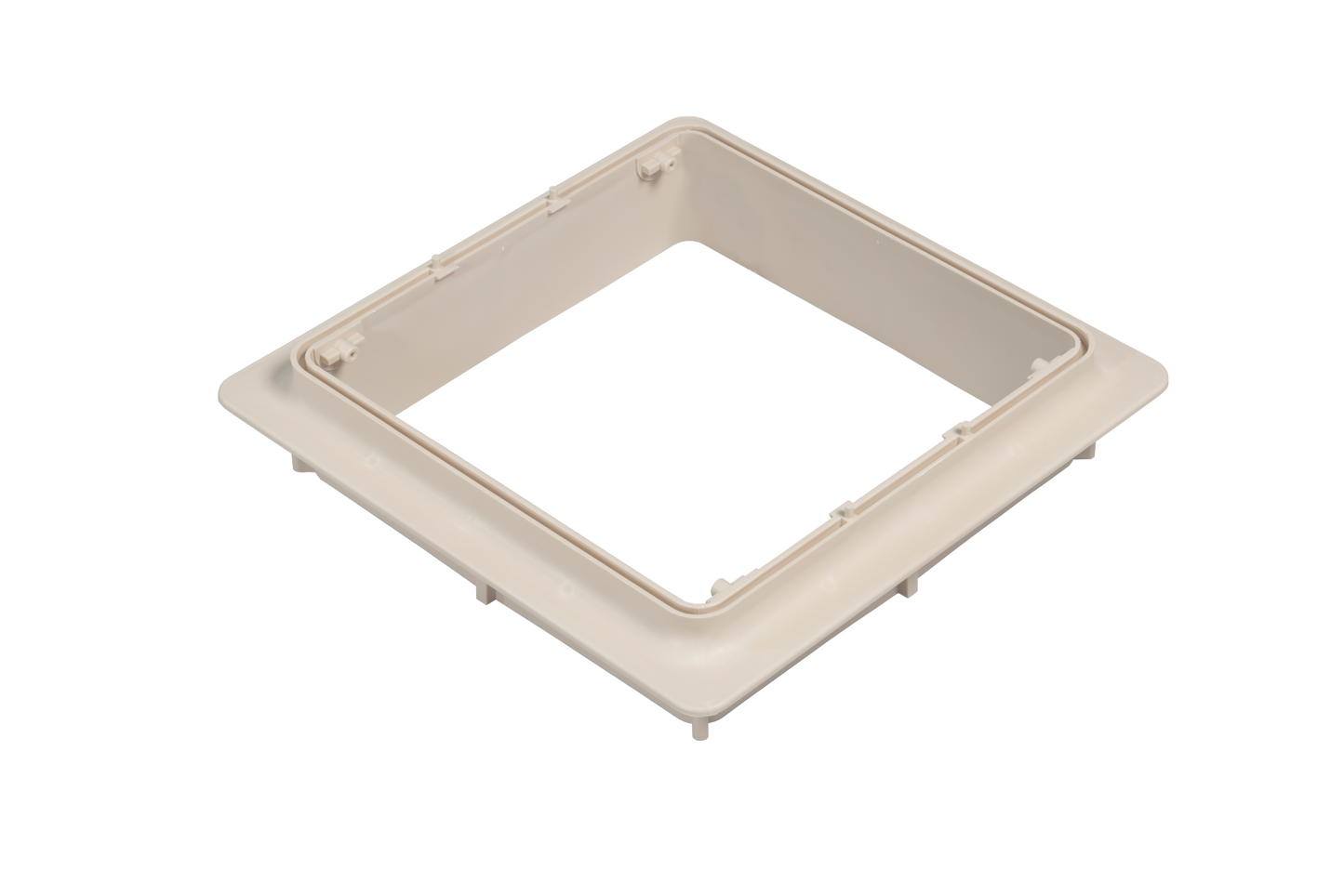 Hoher MPK Oberrahmen 28x28 cm beige