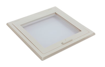 MPK Innenrahmen 400x400 mmmit Moskitonetzrahmen in cremeweiß