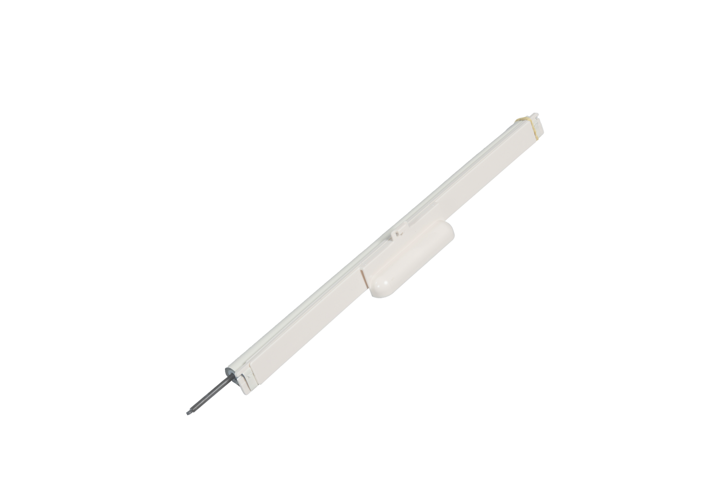 MPK Rollo in cremeweiß mit Zugleiste zum Einbau in klappbaren Moskitonetzrahmen