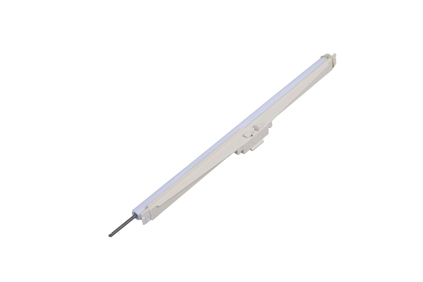 MPK Netzrollo mit cremeweißer Zugleiste für Dachhauben Kombi-Innenrahmen 40x40 cm 