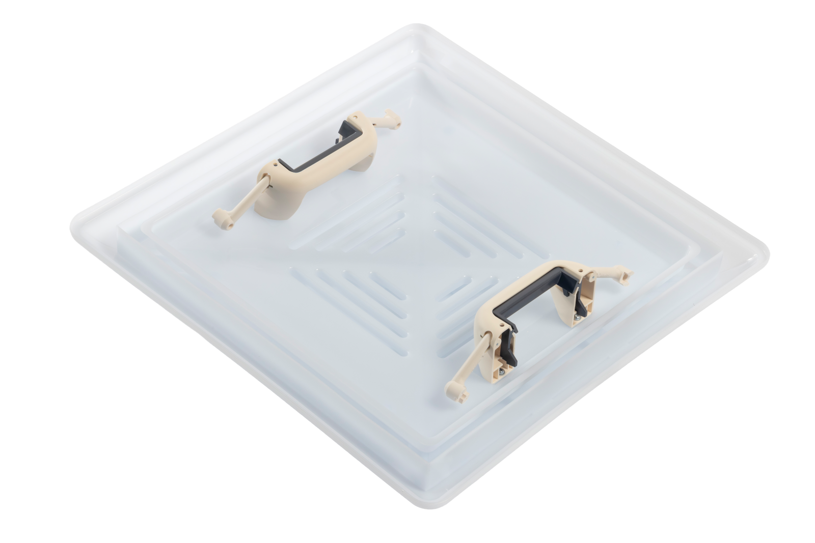 MPK Ersatzhaube für Dachhauben Modell 46 mit cremeweißen Griffen