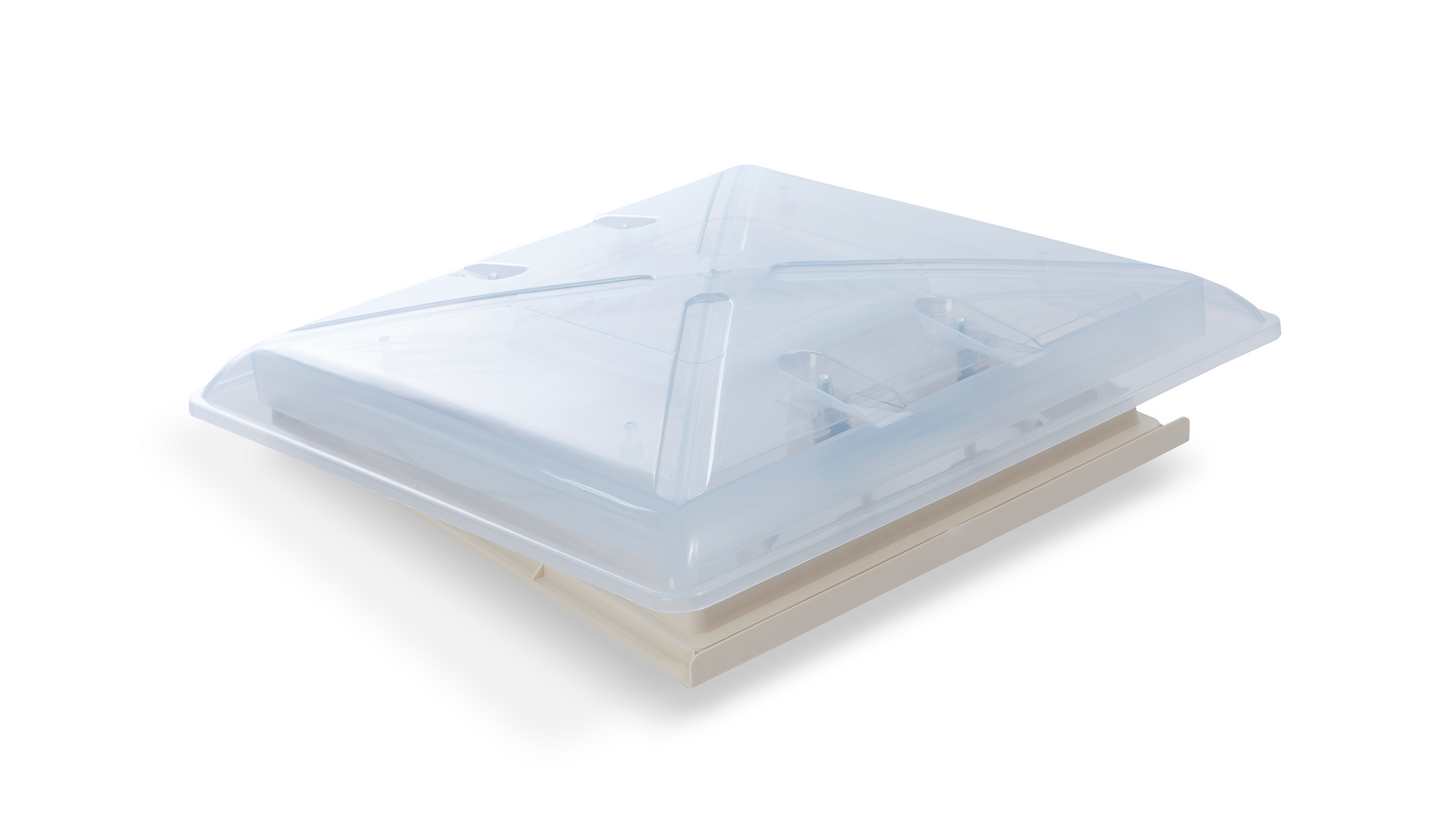 halb offene MPK Dachhaube Modell 46 in cremeweiß