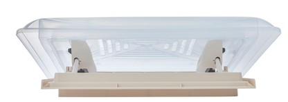 halb offene MPK Dachhaube Modell 4600 in cremeweiß