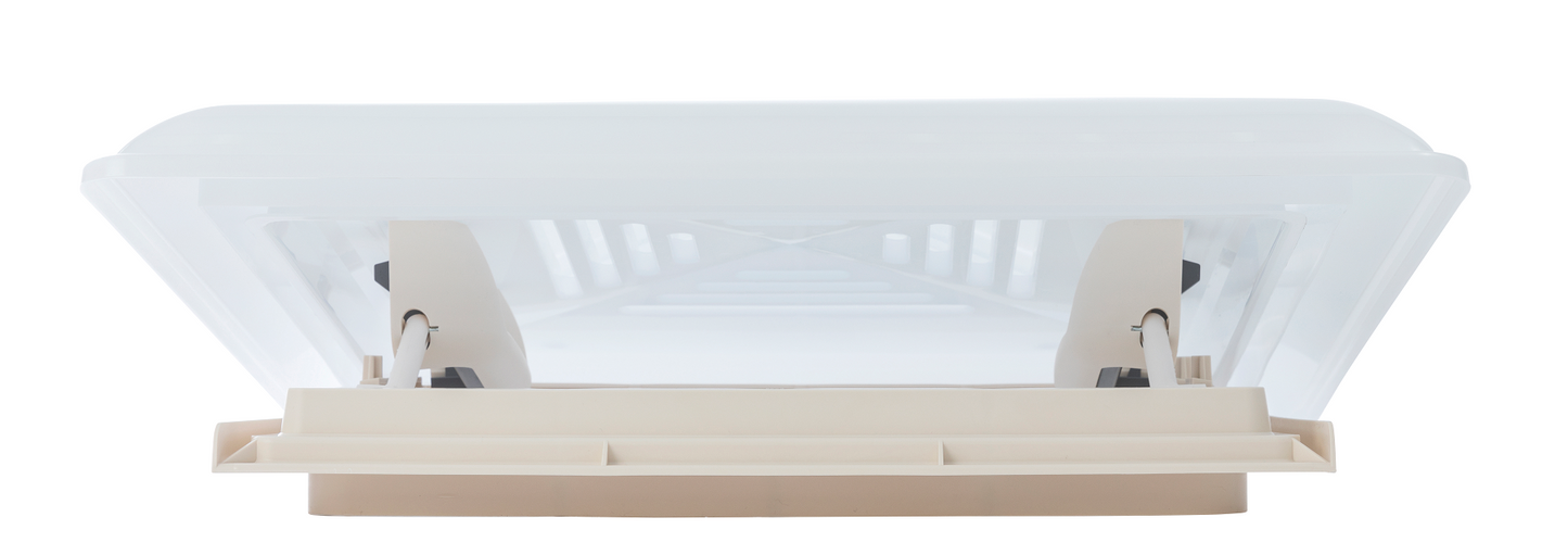 halb offene MPK Dachhaube Modell 46 in cremeweiß