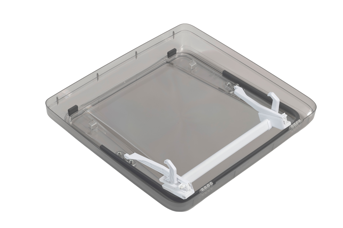 MPK Ersatzhaube mit Dauerbelüftung 75cm² und Öffnungsmechanismus signalweiß