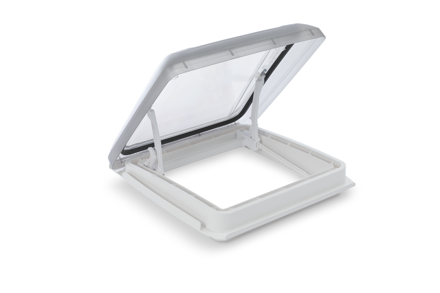 offene MPK Dachhaube VisionStar M in signalweiß ohne Dauerbelüftung