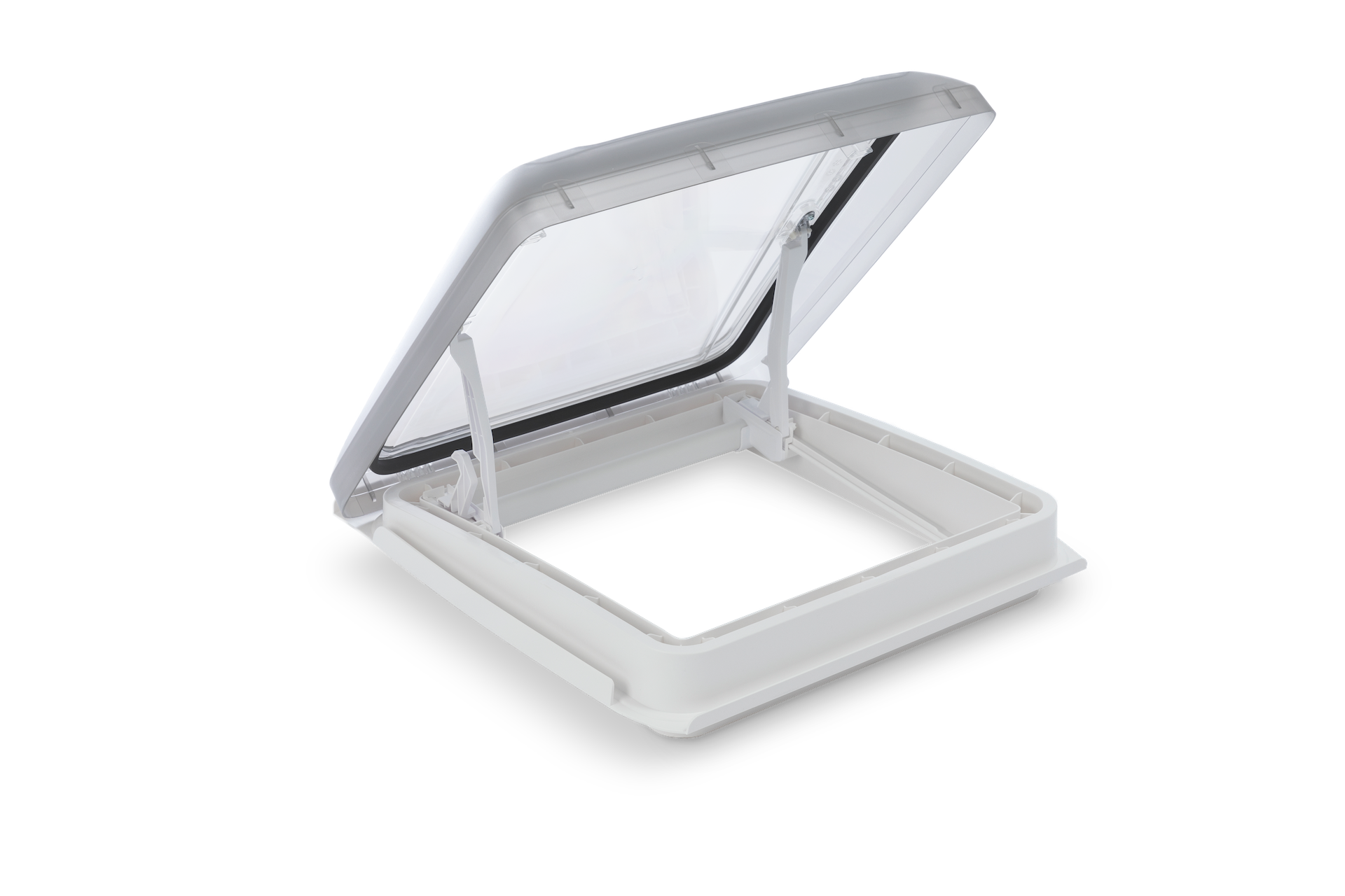 offene MPK Dachhaube VisionStar M in signalweiß ohne Dauerbelüftung