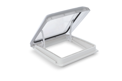 offene MPK Dachhaube VisionStar M in signalweiß ohne Dauerbelüftung