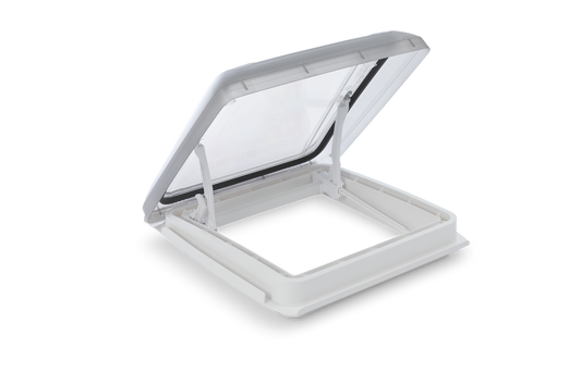 offene MPK Dachhaube VisionStar M in signalweiß ohne Dauerbelüftung