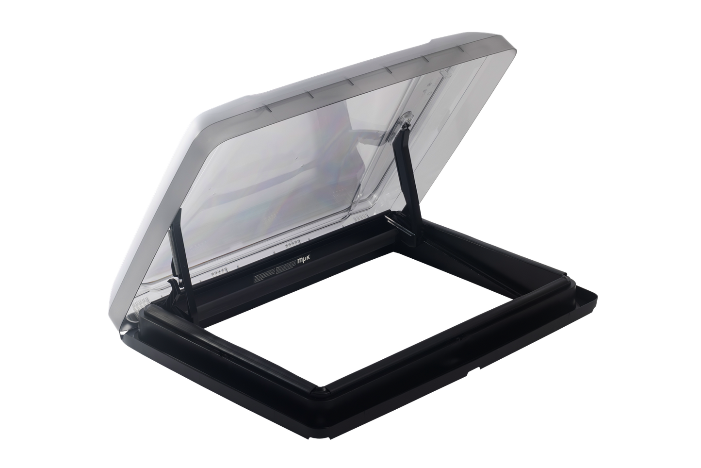 offene MPK Dachhaube VisionStar L 700x500 mm in schwarz 