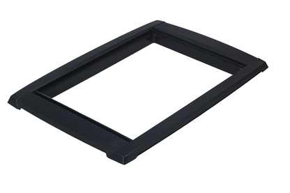 MPK VisionStar L Plissee-Innenrahmen in schwarz