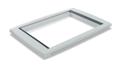 MPK Plissee-Innenrahmen Modell VisionStar L in cremeweiß