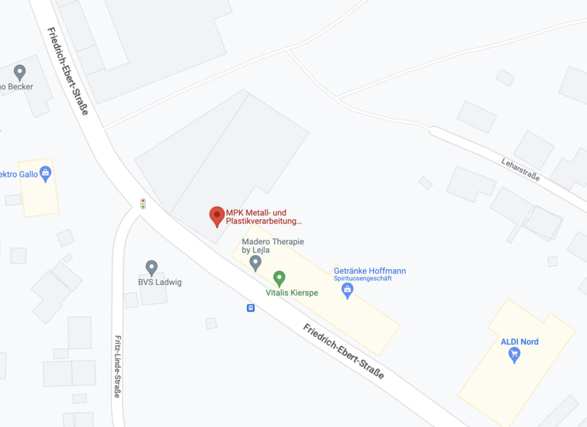 Standort MPK Metall- und Plastikverarbeitung GmbH & Co KG