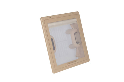 MPK Dachhaube Modell 29 mit Moskitonetzrahmen und  Rollo beige